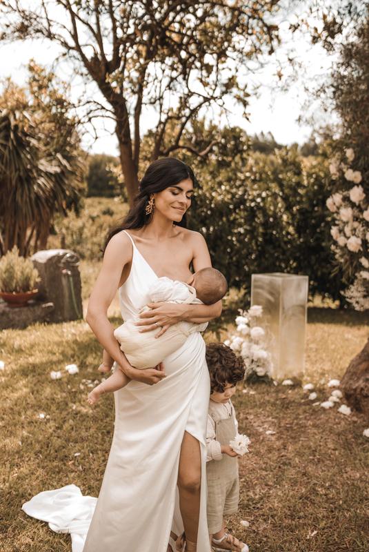 asos edition pleated plunge wrap wedding dress in satin ASOS Sadie Pleated Plunge Wrap Wedding Dress in White
