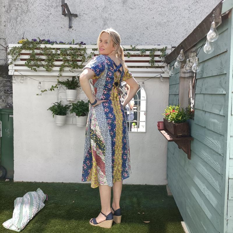knee length dresses for ladies Finer Things Printed Midi Dress  Bella Mia