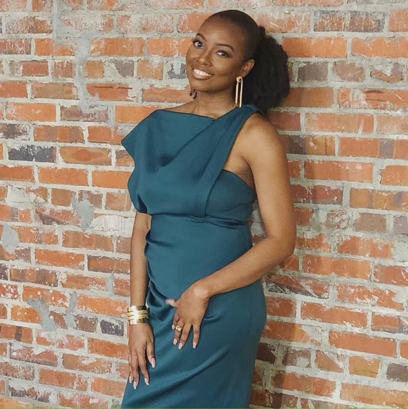 green emerald velvet dress ASOS DESIGN Tall Plunge Neck Dropped Shoulder Pencil Midi Dress In Forest  Green