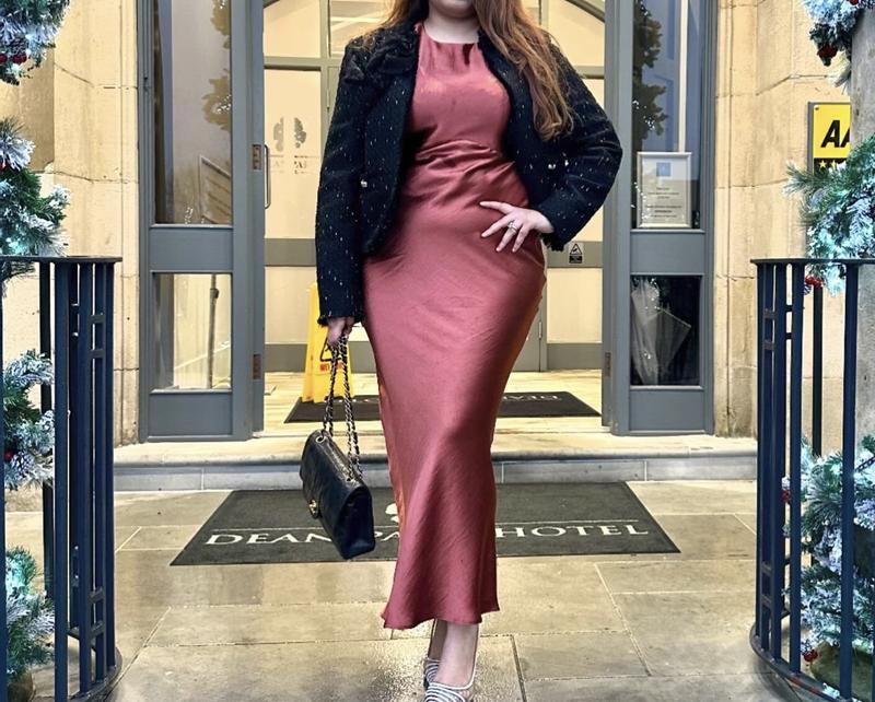 black maxi ruched dress Black Ruched Maxi Dress With Slit