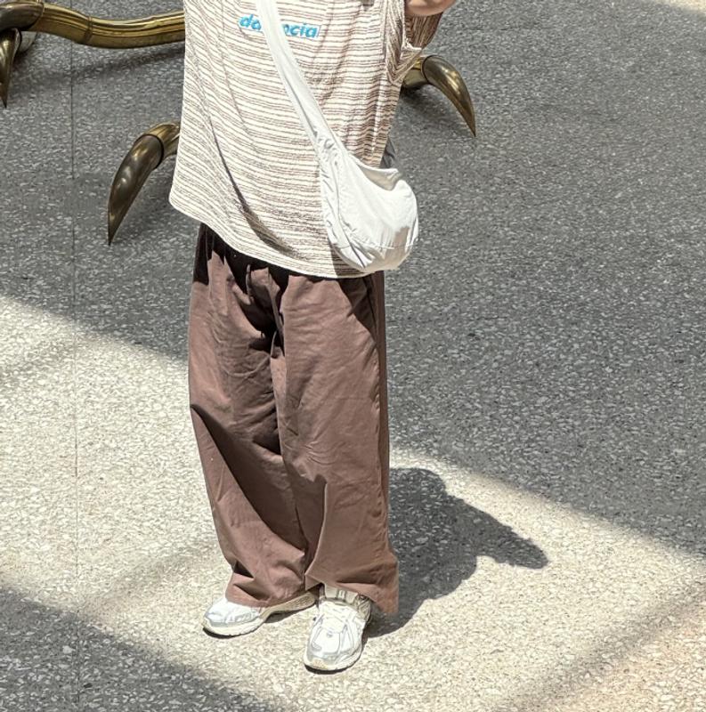最終値下げ】JUHA ユハ FLANO BALLOON PANTS BROWN メンズ