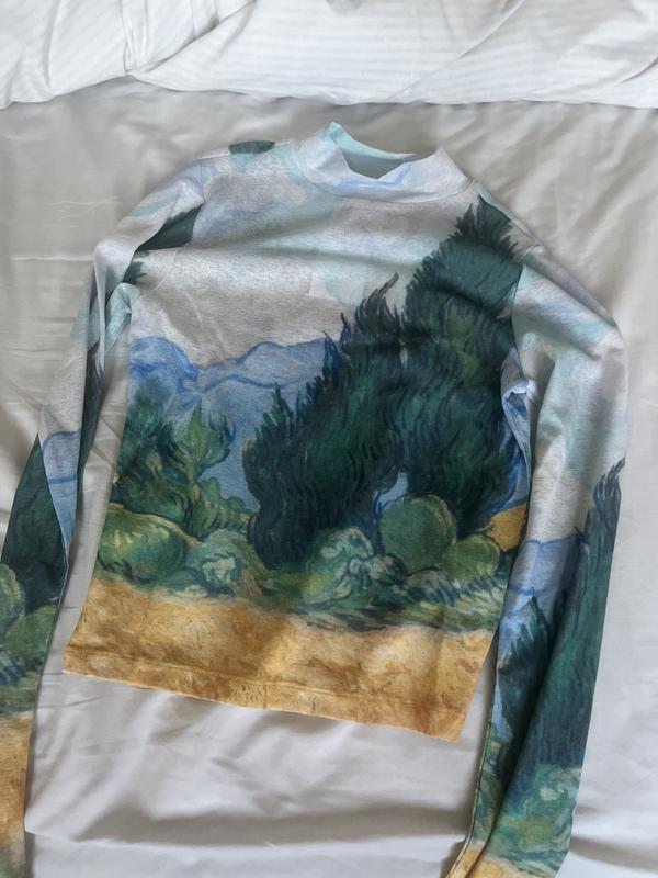 Topshop graphic license National Gallery Van Gogh painted