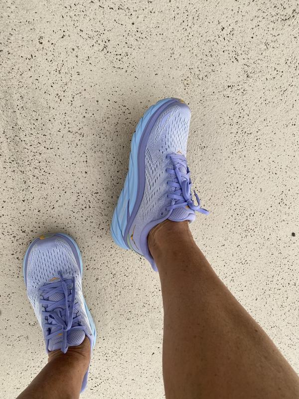 baby lavender smoke green hoka