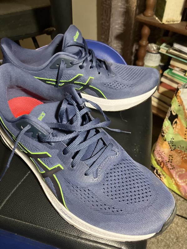 ASICS GT 1000 12 MENS THUNDER BLUE ELECTRIC LIME The Athlete s Foot