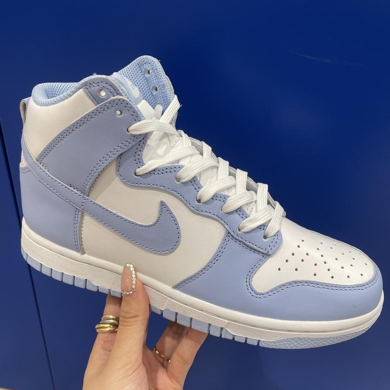 美品 NIKE W DUNK HIGH ALUMINUM