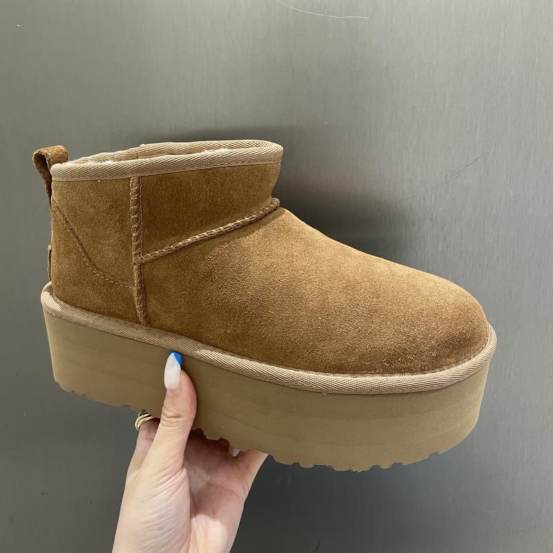 UGG W CLASSIC ULTRA MINI PLATFORM CHESTNUT 23FW-I