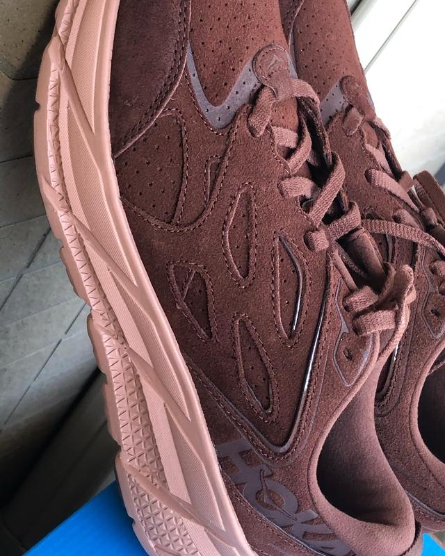 HOKA ONEONE CLIFTON L SUEDE Cappuccino / Cork（ホカ オネオネ