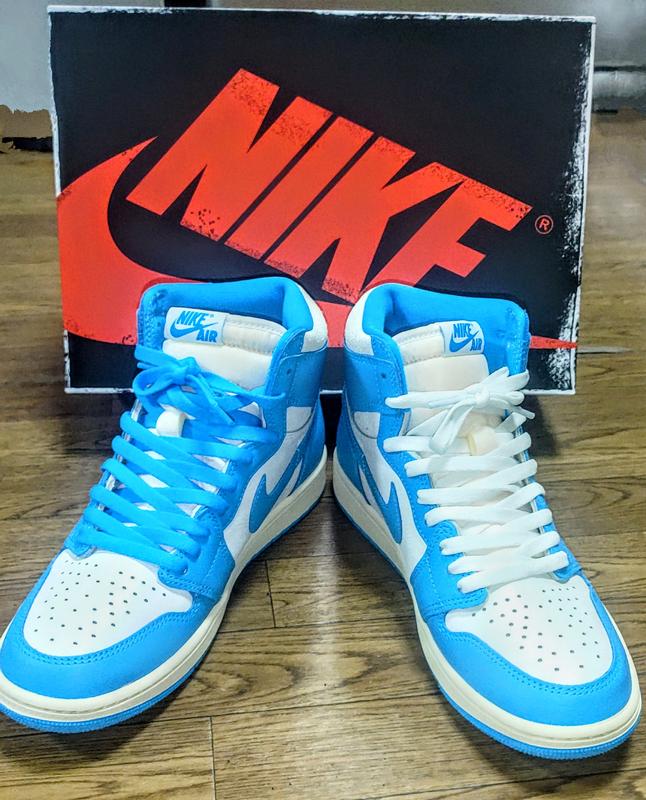 JORDAN BRAND AIR JORDAN 1 RETRO HIGH OG DK POWDER BLUE/DK