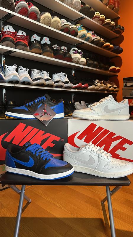 JORDAN BRAND AIR JORDAN 1 LOW 85 BLACK/VARSITY ROYAL-SUMMIT
