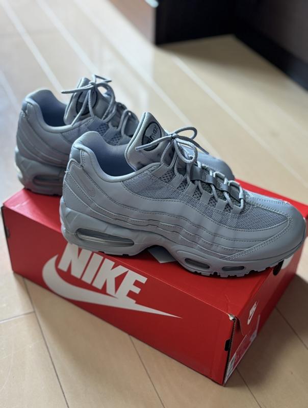 NIKE AIR MAX 95 BIG BUBBLE WOLF GREY/WOLF GREY-WOLF GREY