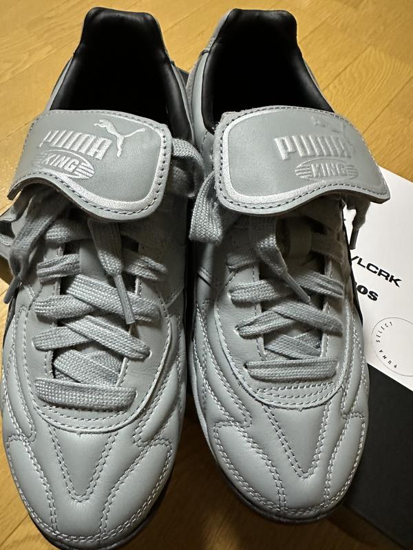 PUMA KING INDOOR NVLCRK ATMOS COOL MID GRAY-COOL MID GRAY（プーマ