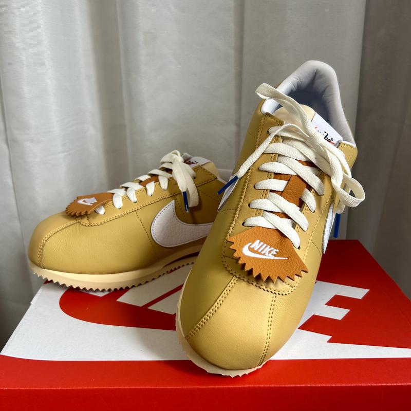 【激レア】NIKE CONSIDERED ミュール　（黄色,ベージュ）23㎝ Nike Cortez Running Rabbit 