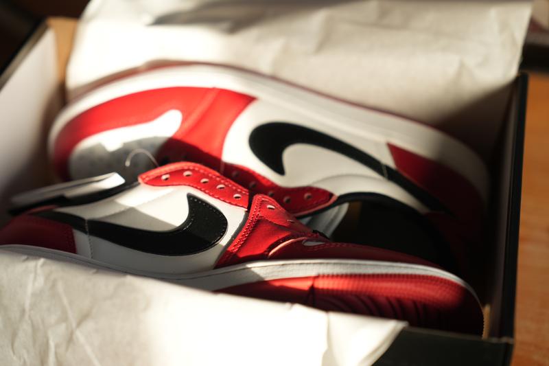 JORDAN BRAND AIR JORDAN 1 RETRO LOW OG VARSITY RED/BLACK-SUMMIT