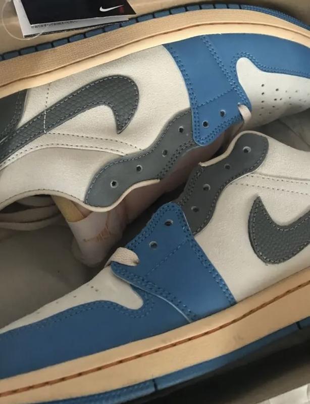 JORDAN 1 LOW DUTCH BLUE SMOKE GREY 28.5SMOKEG