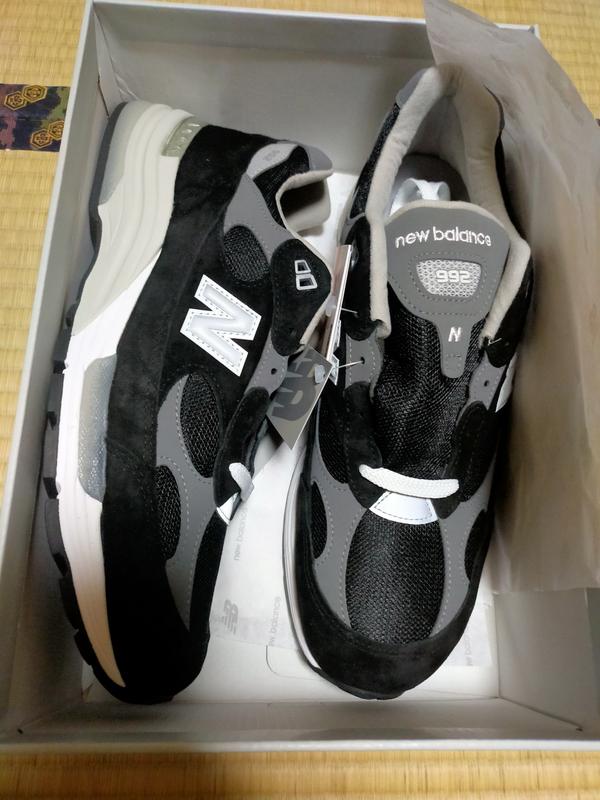 New Balance U992BK BLACK（ニューバランス U992BK-ブラック