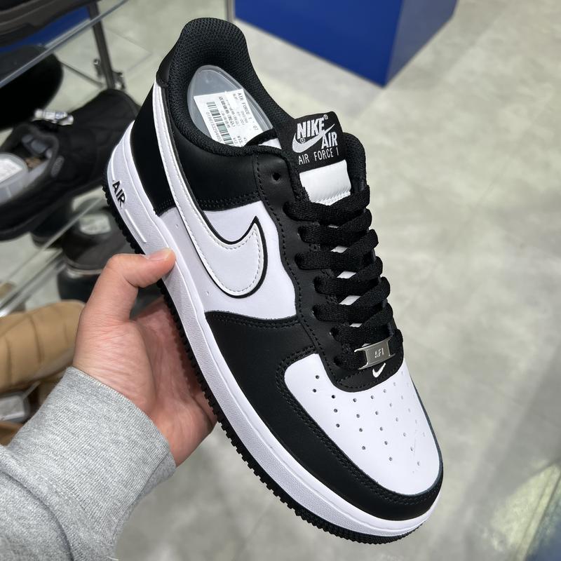 NIKE AIR FORCE 1 '07 BLACK/WHITE-BLACK 23FA-I