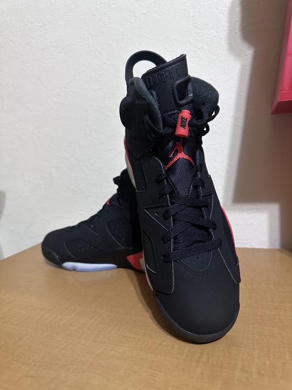 JORDAN BRAND AIR JORDAN 6 RETRO BLACK/LT CRIMSON（ジョーダン