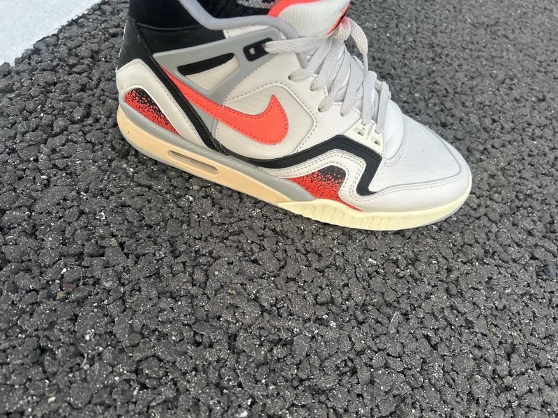 NIKE AIR TECH CHALLENGE II QS PHANTOM/HOT LAVA-BLACK-FLT