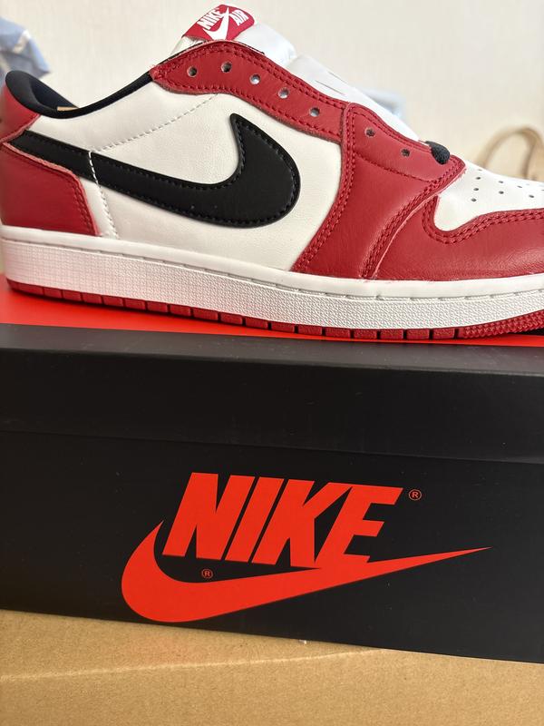 JORDAN BRAND AIR JORDAN 1 RETRO LOW OG VARSITY RED/BLACK-SUMMIT