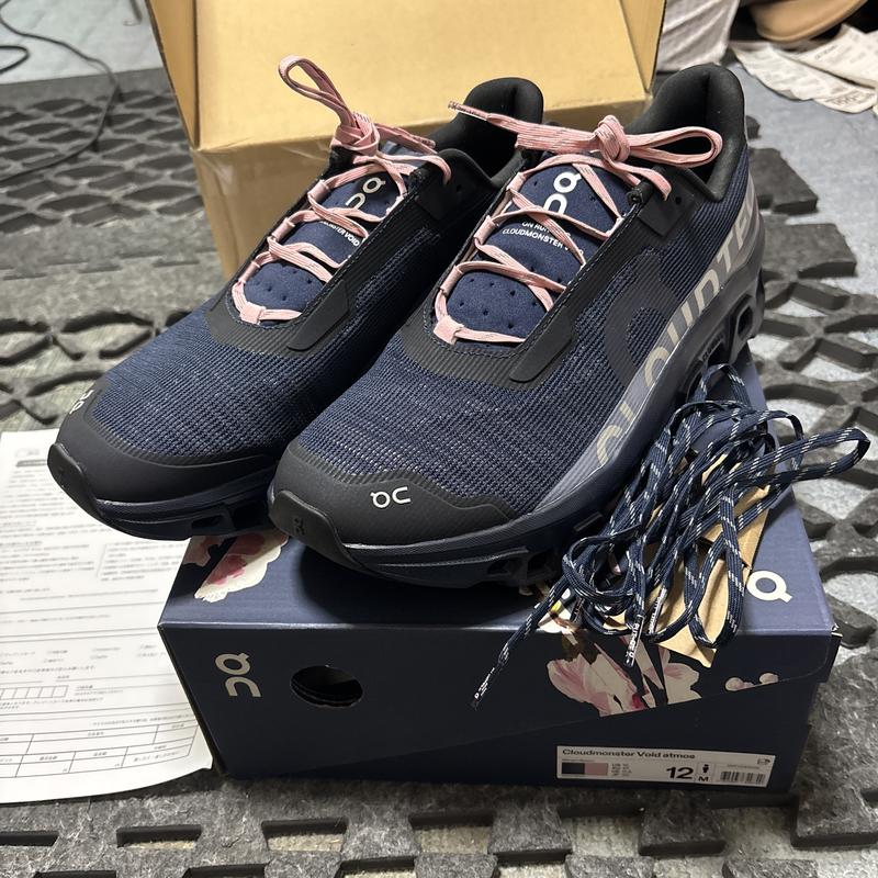 On Cloudmonster Void atmos 1 M Midnight | Blossom（オン