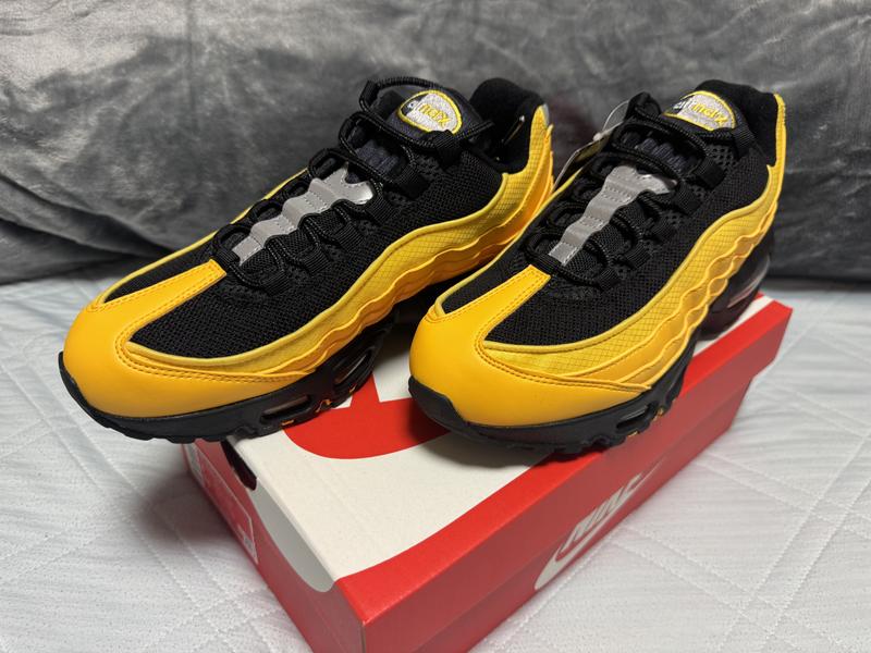 NIKE AIR MAX 95 BIG BUBBLE VARSITY MAIZE/BLACK-BLACK（ナイキ エア