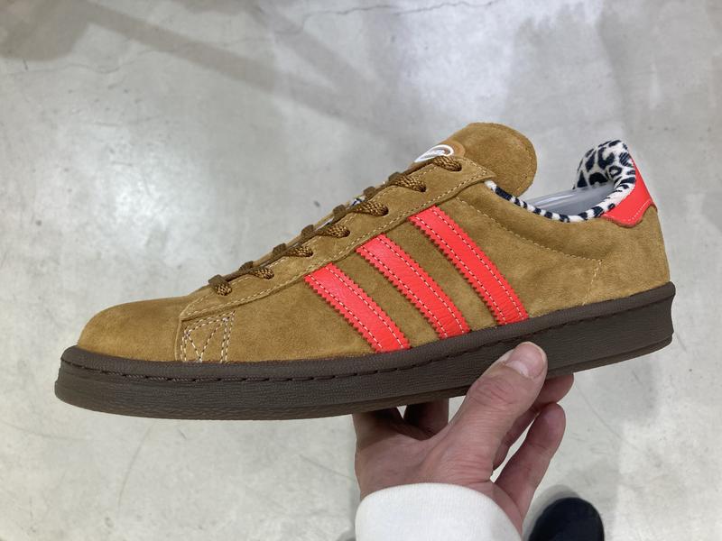 adidas CAMPUS 80s X LARGE MESA/SOLAR RED/GUM5（アディダス