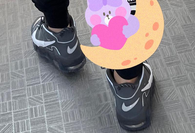 NIKE AIR MORE UPTEMPO '96 IRON GREY/WHITE-SMOKE GREY