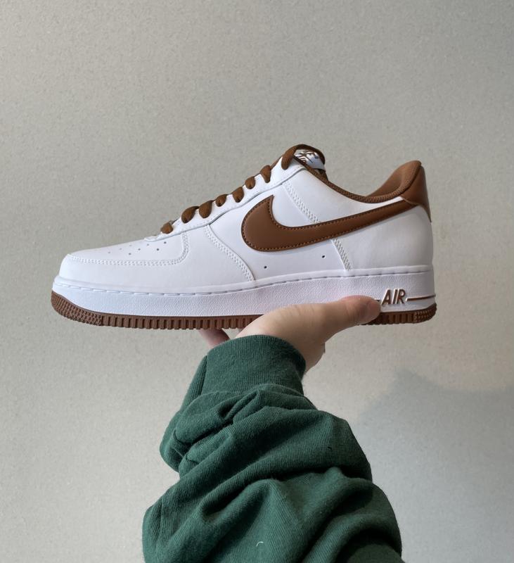 NIKE AIR FORCE 1 '07 WHITE/PECAN-WHITE 22SP-I