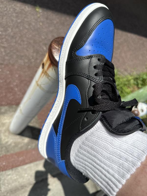 JORDAN BRAND AIR JORDAN 1 LOW 85 BLACK/VARSITY ROYAL-SUMMIT