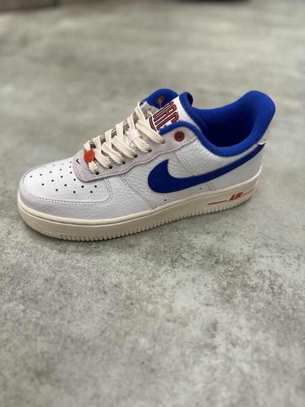 NIKE WMNS AIR FORCE 1 '07 LX SUMMIT WHITE/HYPER ROYAL-PICANTE RED