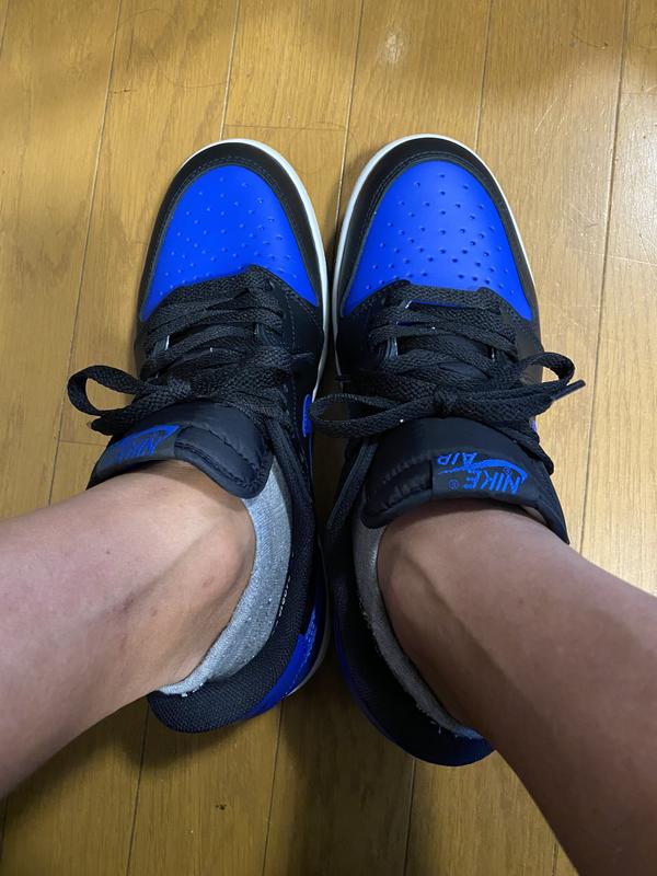 JORDAN BRAND AIR JORDAN 1 LOW 85 BLACK/VARSITY ROYAL-SUMMIT WHITE