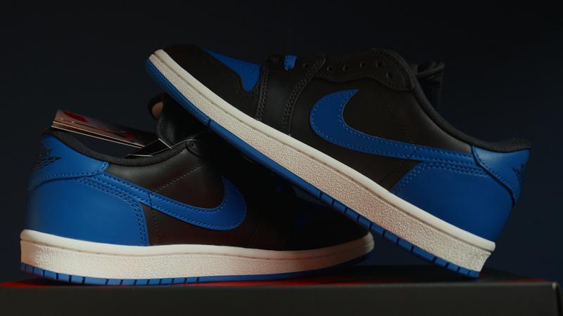 にこ！！バンダル　オリジナル　レアカラー　85年製 JORDAN BRAND AIR JORDAN 1 LOW 85 BLACK/VARSITY ROYAL-SUMMIT WHITE