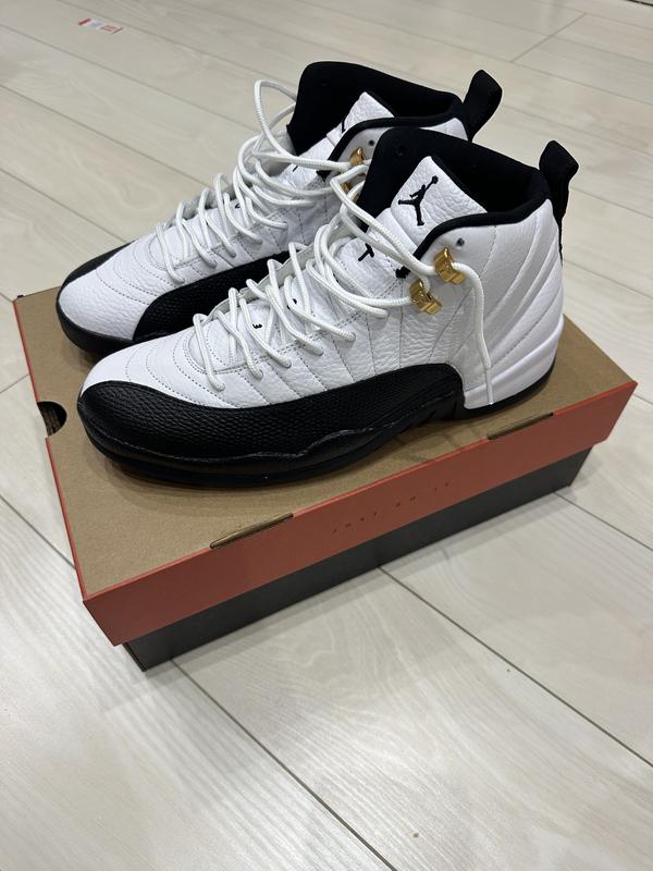 JORDAN BRAND AIR JORDAN 12 RETRO WHITE/BLACK-TAXI（ジョーダン