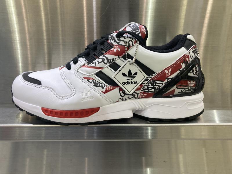 adidas ZX 8000 GRAFFITI atmos FOOTWEAR WHITE/CORE BLACK/ACTIVE RED