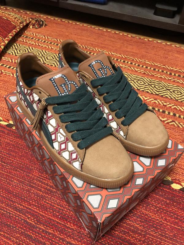 PUMA CLYDE X TASSLE DAPPER DAN FRIAR BROWN 22FA-I（プーマ