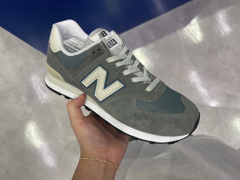 ニューバランス ML574BA2 STEEL GRAY New Balance 楽天市場】NEW BALANCE ML574BA2 width D STEEL GRAY