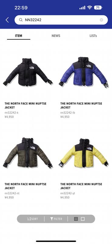 THE NORTH FACE MINI NUPTSE JACKET イエローテール 22FW-I（ザ