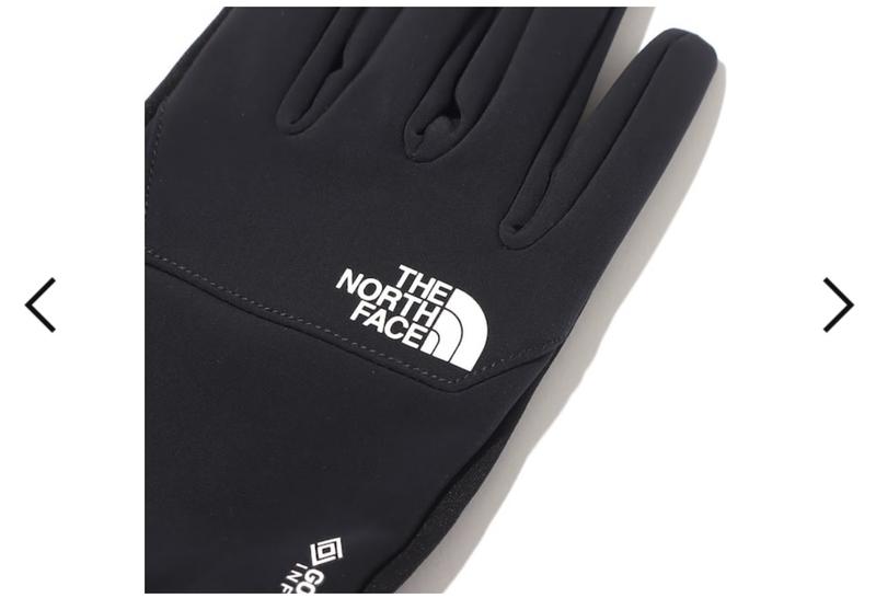 THE NORTH FACE WIND STOPPER E TIP GLOVE ブラック 22FW-I（ザ