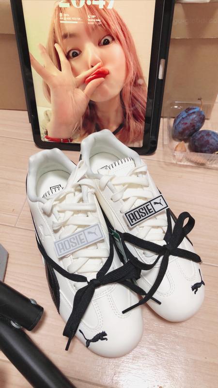 PUMA SPEEDCAT LEA x ROSE WARM WHITE-PUMA BLACK（プーマ スピード