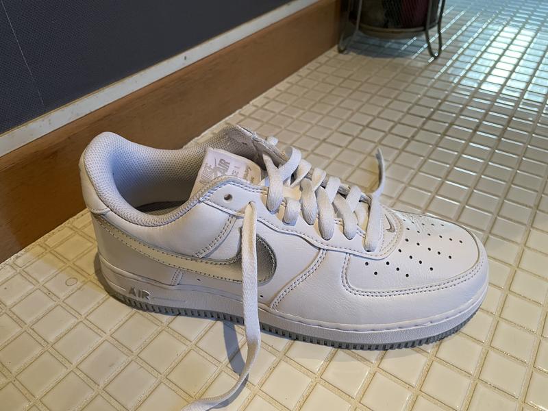 Air force outlet metallic silver