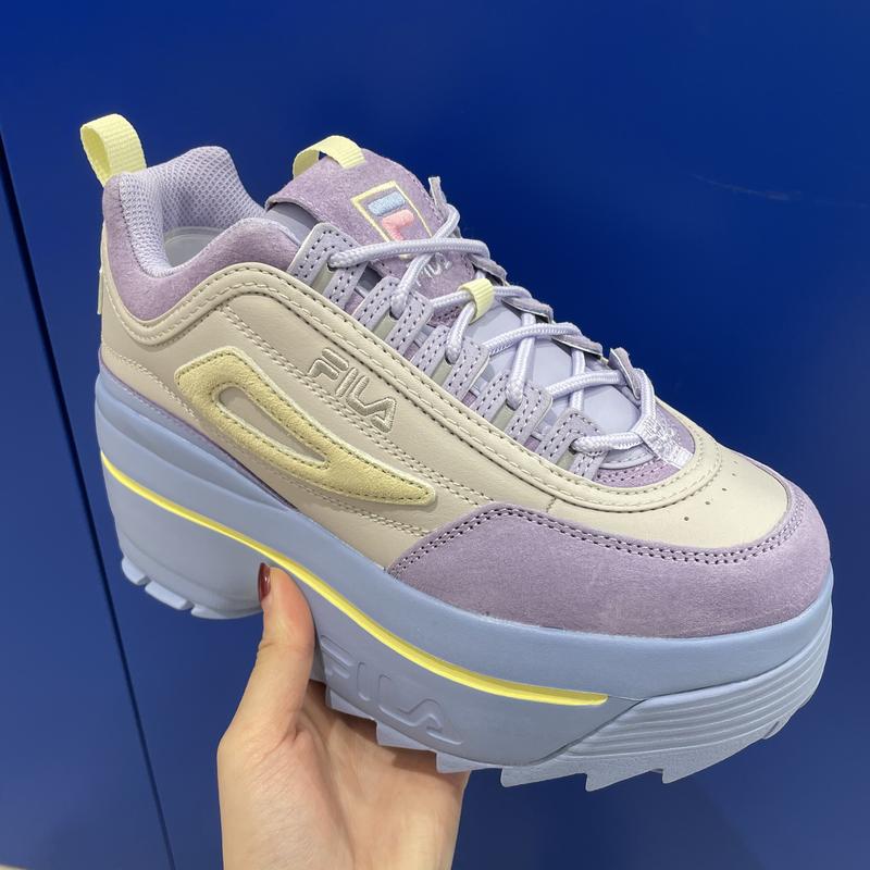 FILA Disruptor 2 Wedge × YONAKA × atmos pink Wind chime/purple