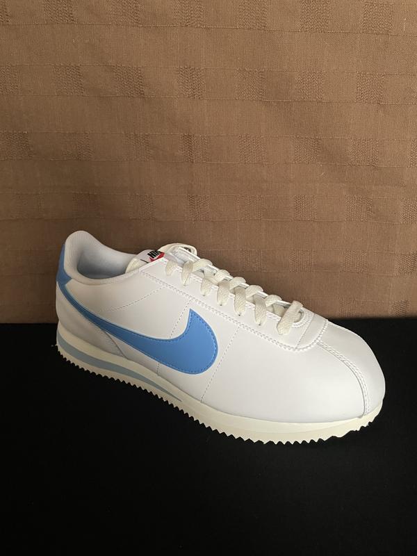 NIKE W CORTEZ WHITE/UNIVERSITY BLUE-SAIL-TEAM ORANGE 23FA-I