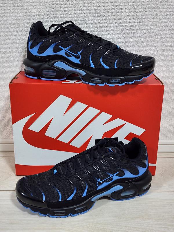 NIKE AIR MAX PLUS BLACK/BLACK-UNIVERSITY BLUE 23SP-I