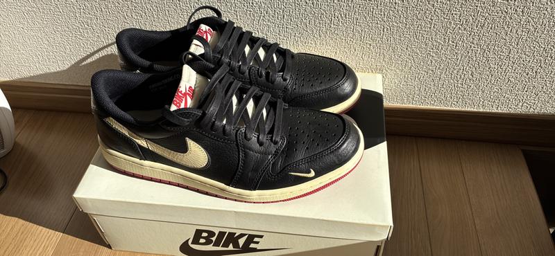 JORDAN BRAND AIR JORDAN 1 RETRO LW OG NITRO BLACK/MUSLIN-VARSITY