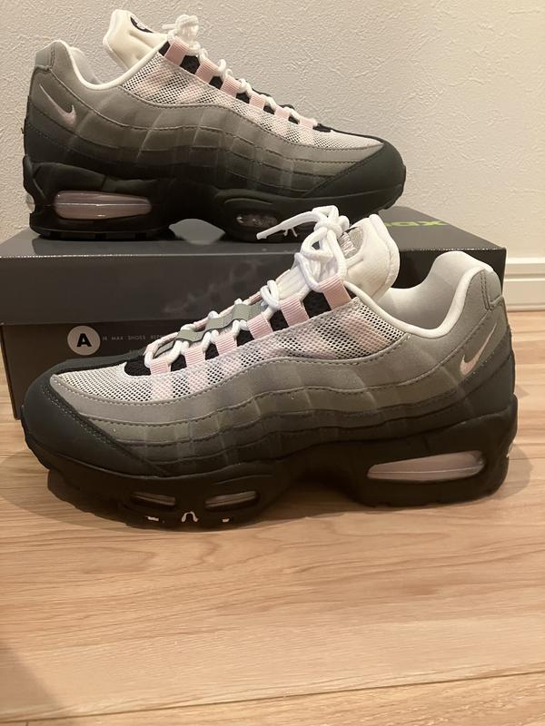 ナイキ ウィメンズ エアマックス95 ブラック リフレクトシルバー ホワイト NIKE W AIR MAX 95 OG BLACK/PINK FOAM-WHITE-REFLECT SILVER