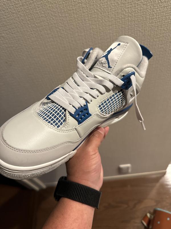 JORDAN BRAND AIR JORDAN 4 RETRO OFF WHITE/MILITARY BLUE