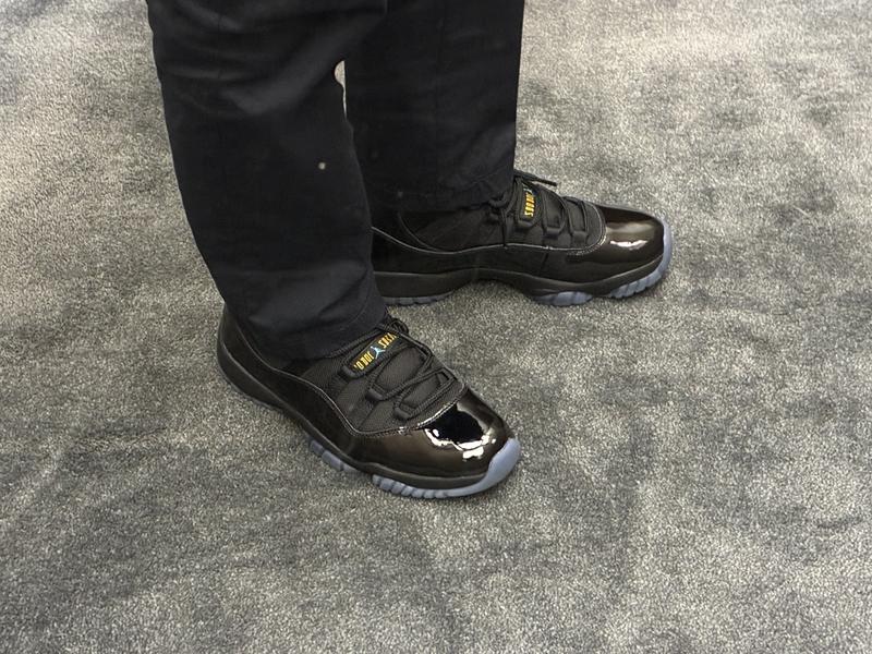 JORDAN BRAND AIR JORDAN 11 RETRO BLACK/GAMMA BLUE-BLACK-VARSITY
