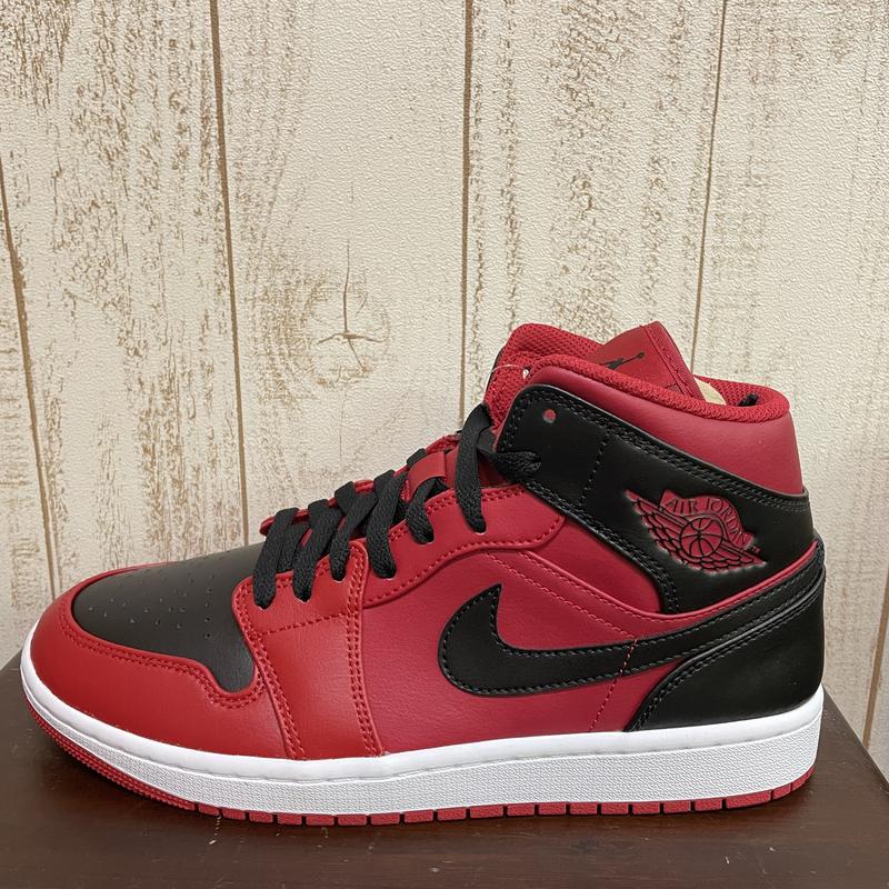 JORDAN BRAND AIR JORDAN 1 MID GYM RED/BLACK-WHITE 22SU-I