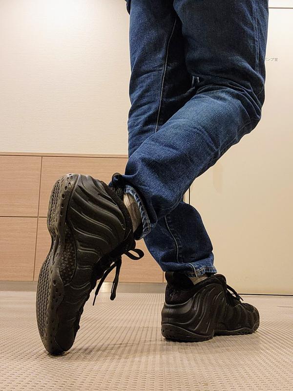 NIKE AIR FOAMPOSITE ONE BLACK/ANTHRACITE-BLACK（ナイキ エア