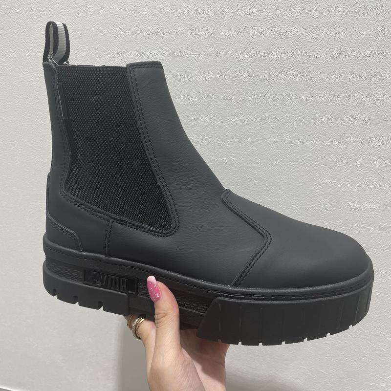 PUMA MAYZE CHELSEA POP WNS PUMA BLACK 22FA-I（プーマ メイズ